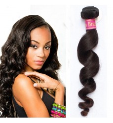 DHL Free Shipping Brazilian Loose Curl Hair 1 Bundle Deal